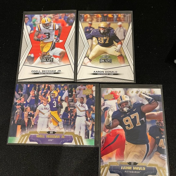 Aaron Donald and OBJ Rookie lot - Picture 2 of 2